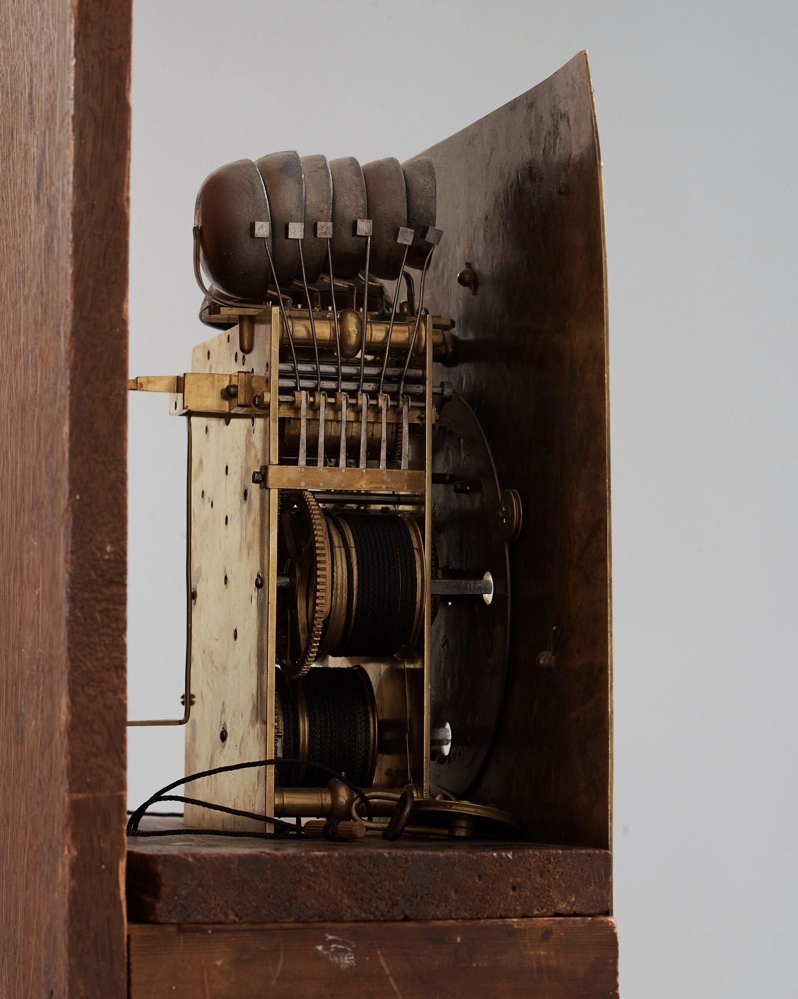 An English Baroque 17th century longcase clock by James Markwick (clockmaker in London 1666-1698).