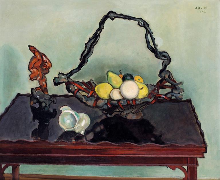 Einar Jolin, Japanese fruit basket and shell.