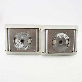 Alfred Homann, vägglampor ett par "!M2" för Louis Poulsen Danmark sent 1900-tal/2000-tal.