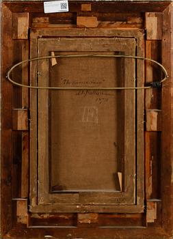 DAVID FULTON, olja på duk, signerad och daterad 1879.