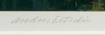 Anders Österlin, colour serigraphy, signed 131/150.