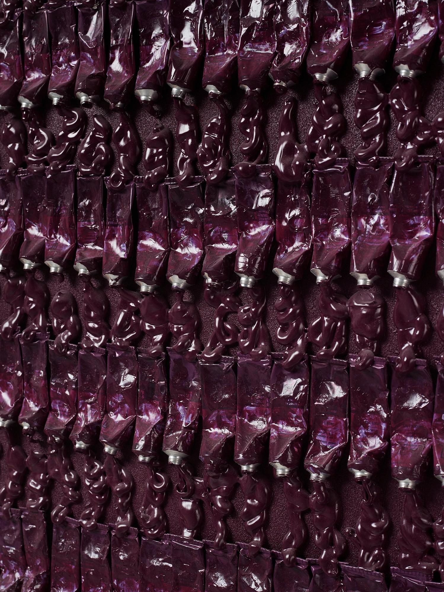 Arman (Armand Pierre Fernandez), "Monochrome Accumulation no: 3009".