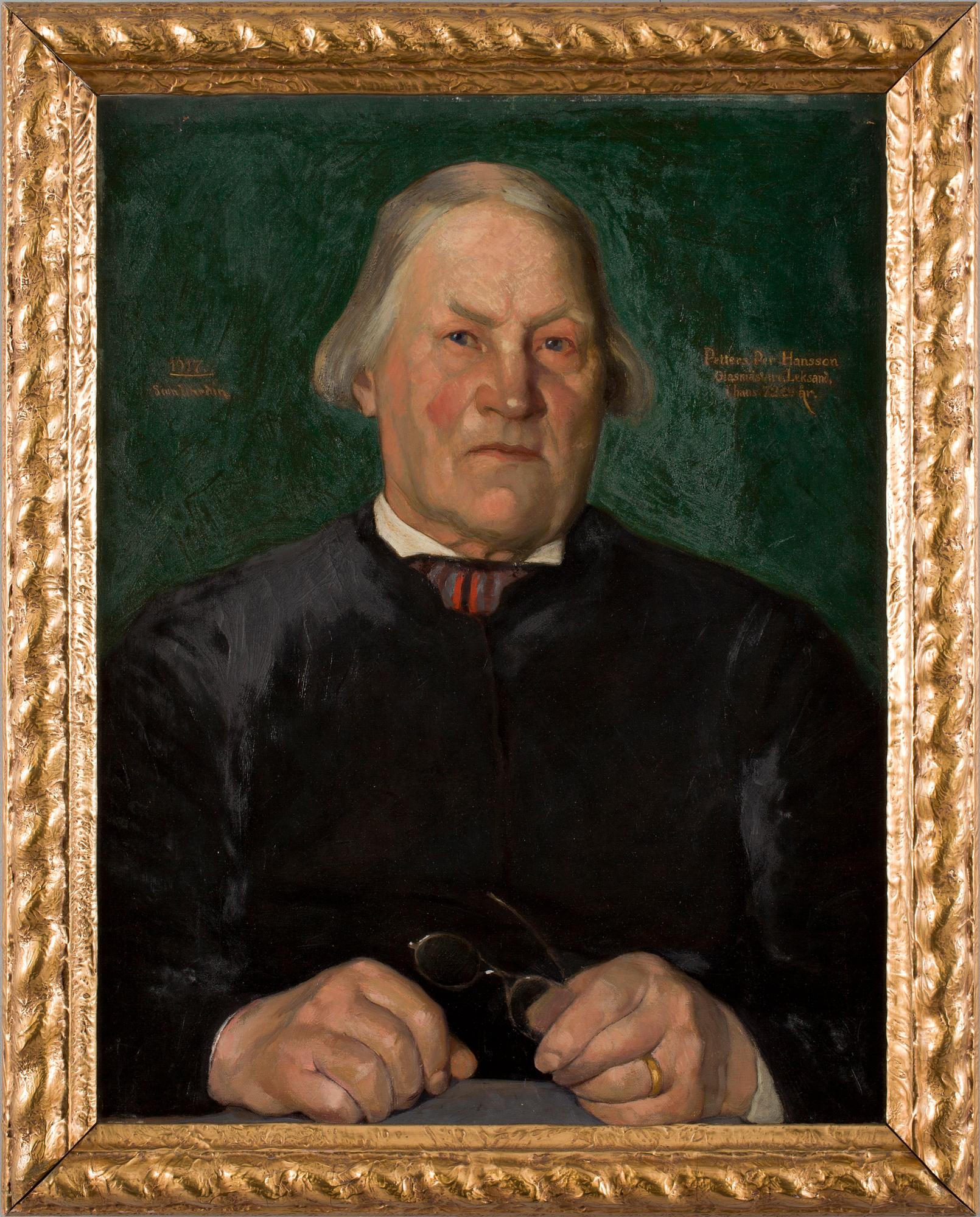 SAM UHRDIN, olja på duk. Sign och dat 1917.