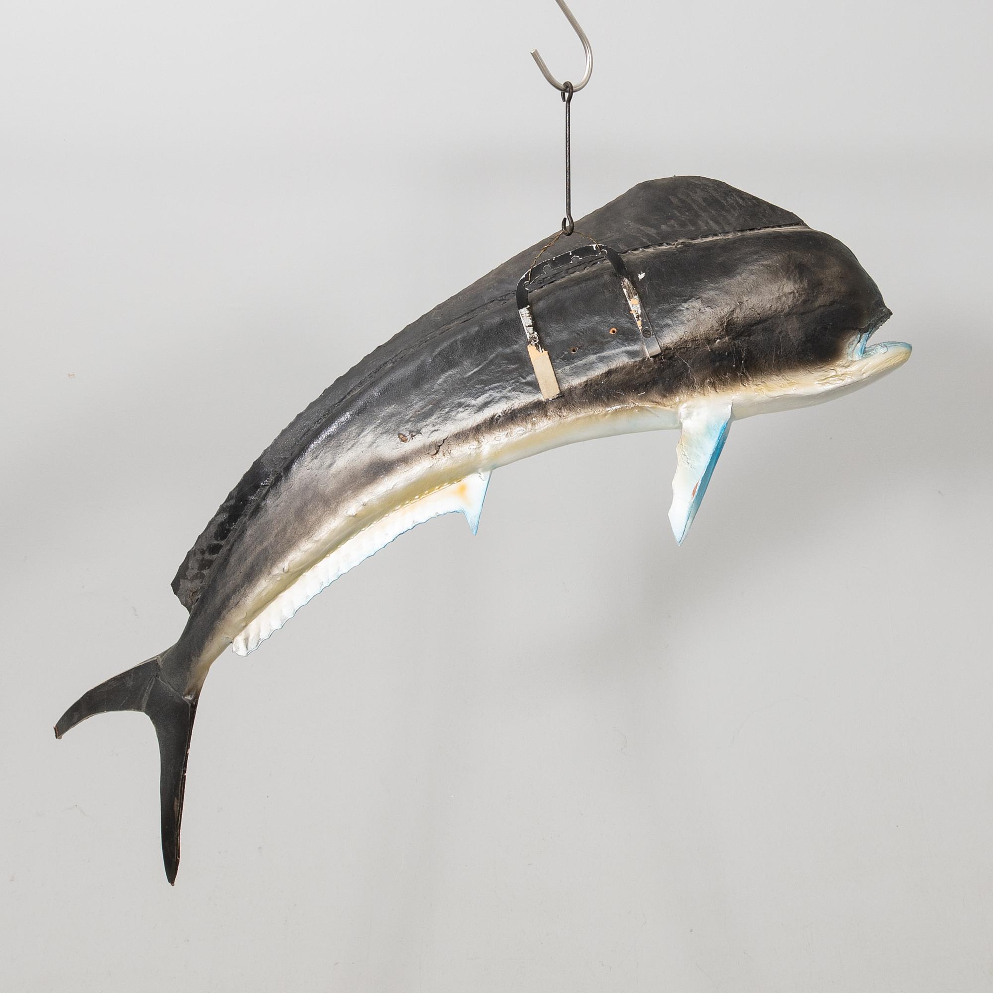 Fiskskulptur "Dolphin" 1960-tal.