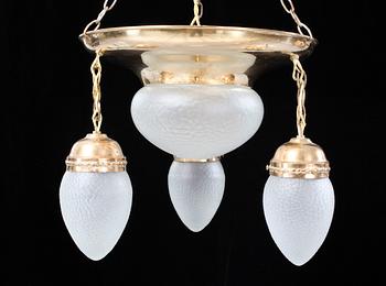 TAKLAMPA, jugend, tidigt 1900-tal, h 90.