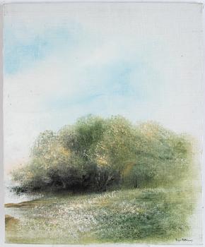 Inge Pettersson, "Vårbjörk", triptyk.
