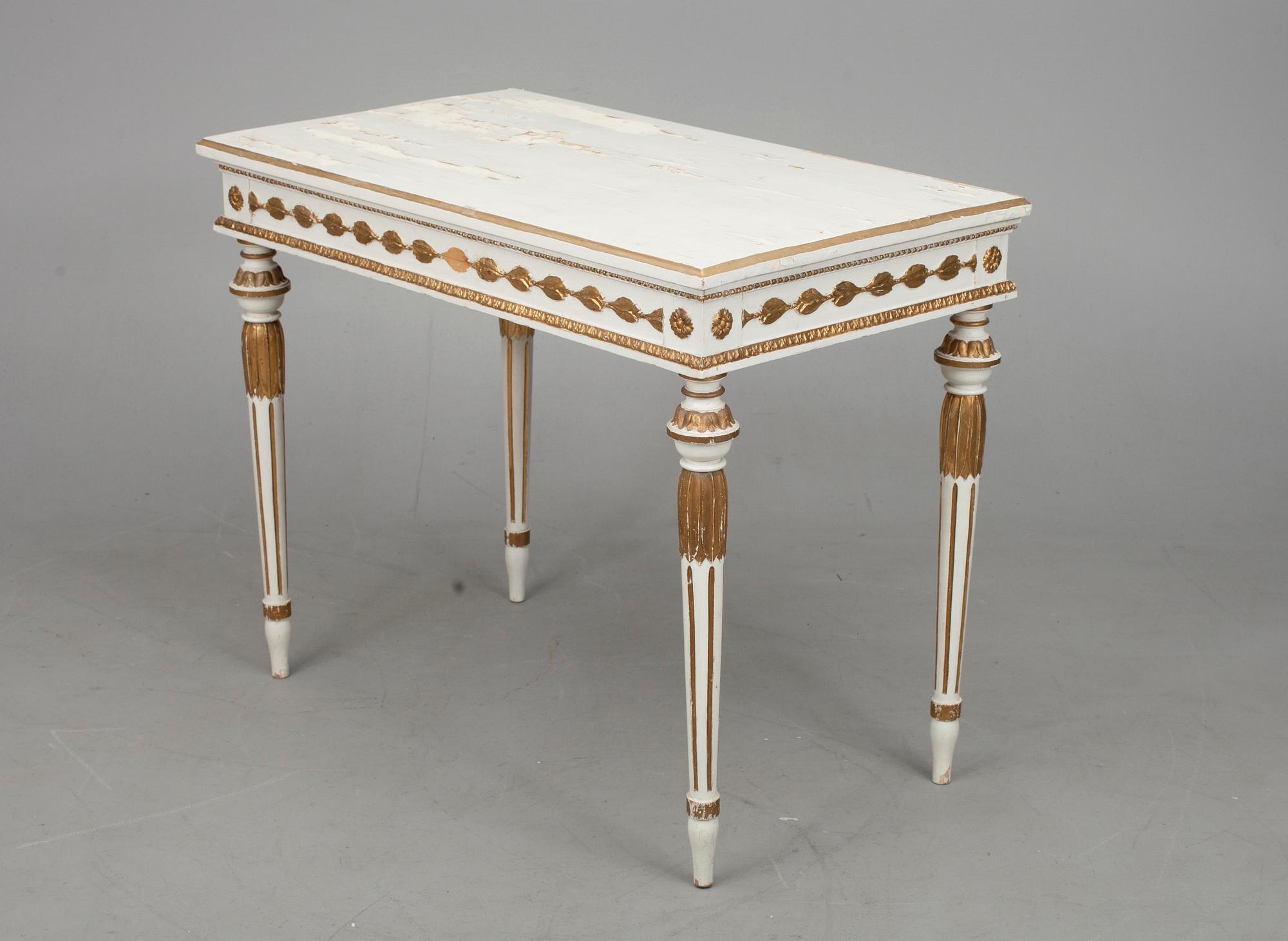 BORD, sengustaviansk stil, sekelskiftet 1800/1900-tal.
