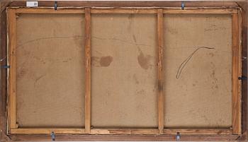 OKÄND KONSTNÄR. Olja på duk.