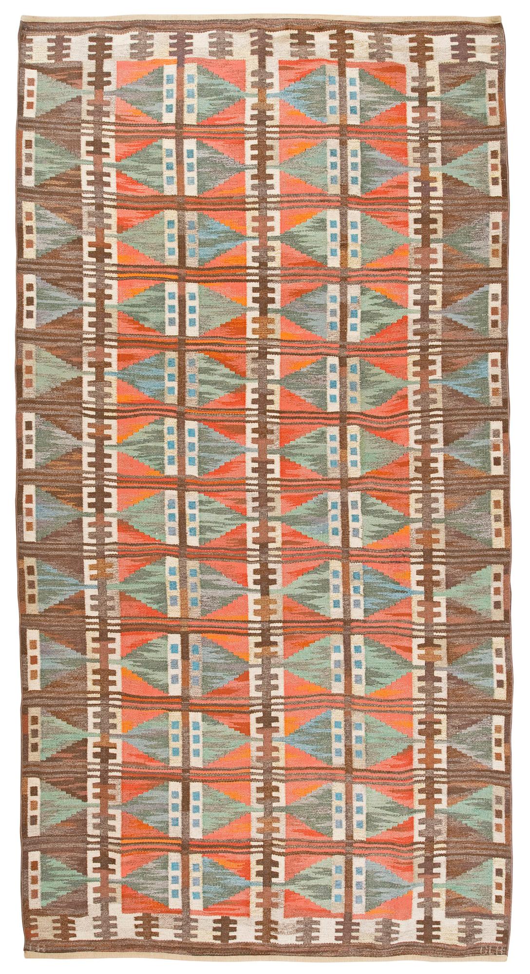 MATTA. Rölakan och gobelängteknik. 385,5 x 202,5 cm. Signerad LH GLH.