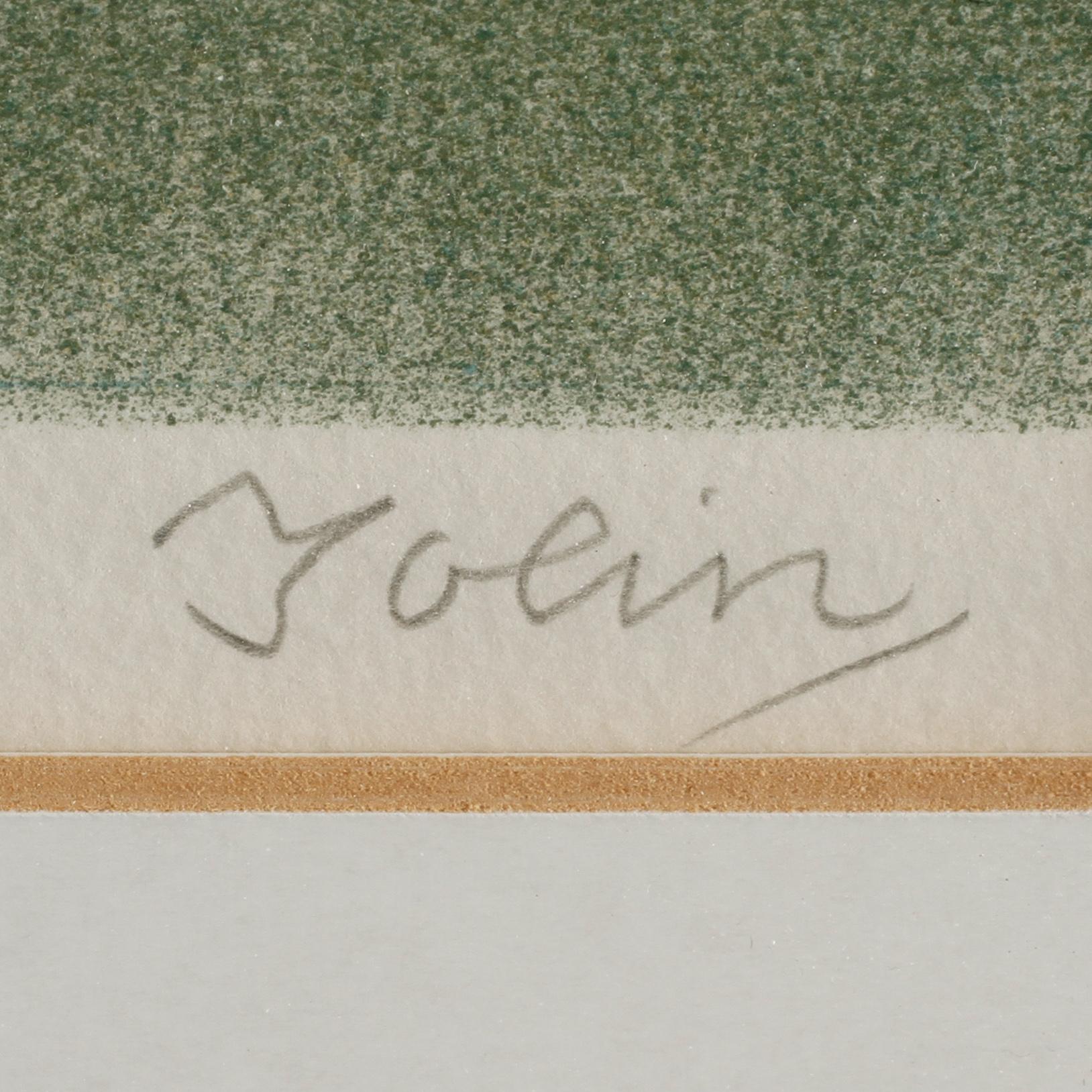 EINAR JOLIN, färglitografi, signerad och numrerad 96/360.