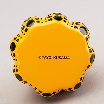 Yayoi Kusama, after, multiple, painted cast resin, published by Benesse Holdings, Inc., Naoshima, Japan, 2013.