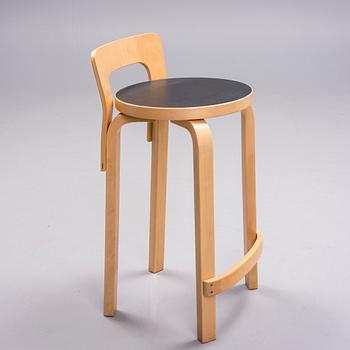 BARSTOL, modell K65, Alvar Aalto, Artek, 1900-talets slut.