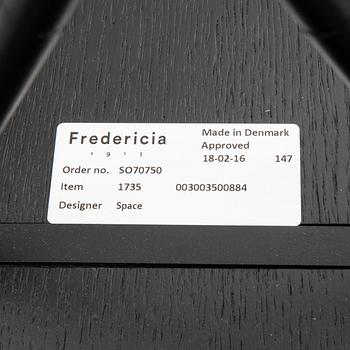 Space Copenhagen barstolar 4 st "Spine" Fredericia 2020-tal.