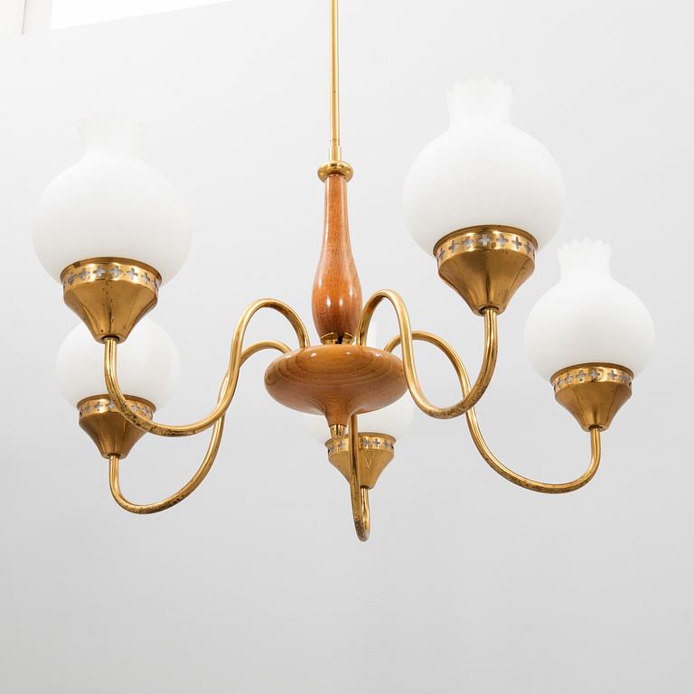 Ceiling lamp, mid-20th century.