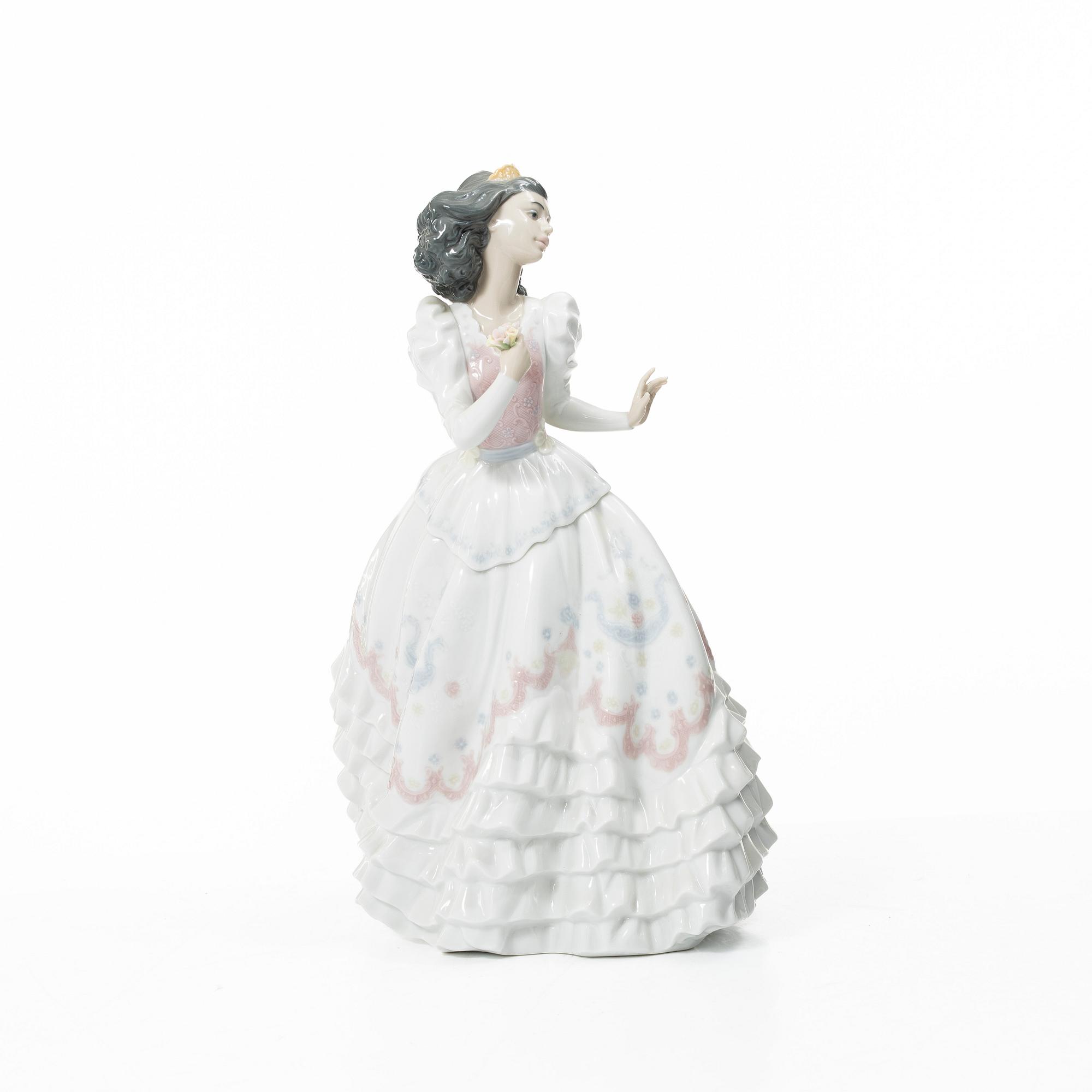 Lladró, figurin, "Quinceanera", Spanien.