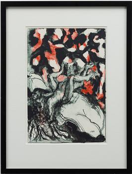 Peter Dahl, Erotic Scene.