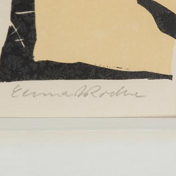 LENNART RODHE, litograph, signed and numbered 18/30 cm.