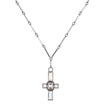 WIWEN NILSSON, hängsmycke Lund, 1941, sterling.