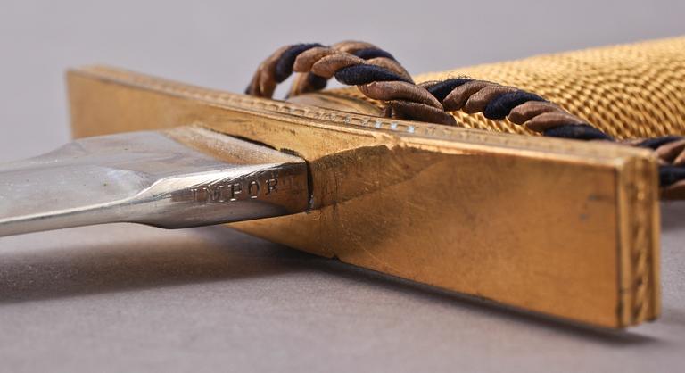 HUGGARE, samt STICKERT, 1800/1900-tal.