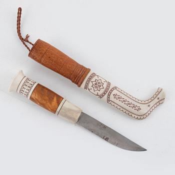 Anders Sunna, a knife, signed A Sunna.