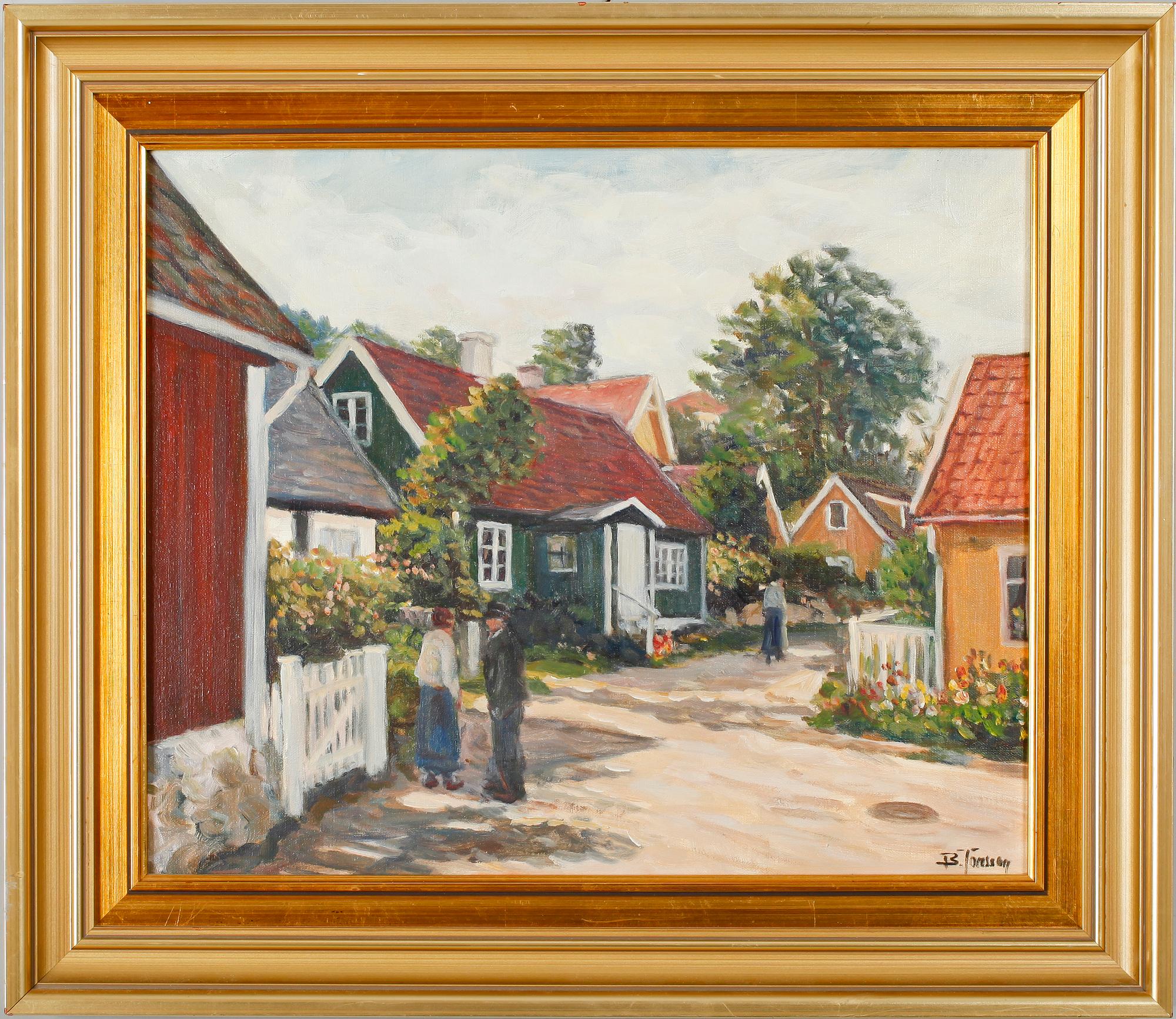 BROR JÖNSSON , olja på duk, signerad.