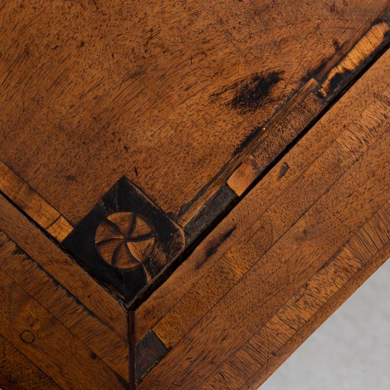 A mid european Louis XVI chest of drawers, ca 1800.