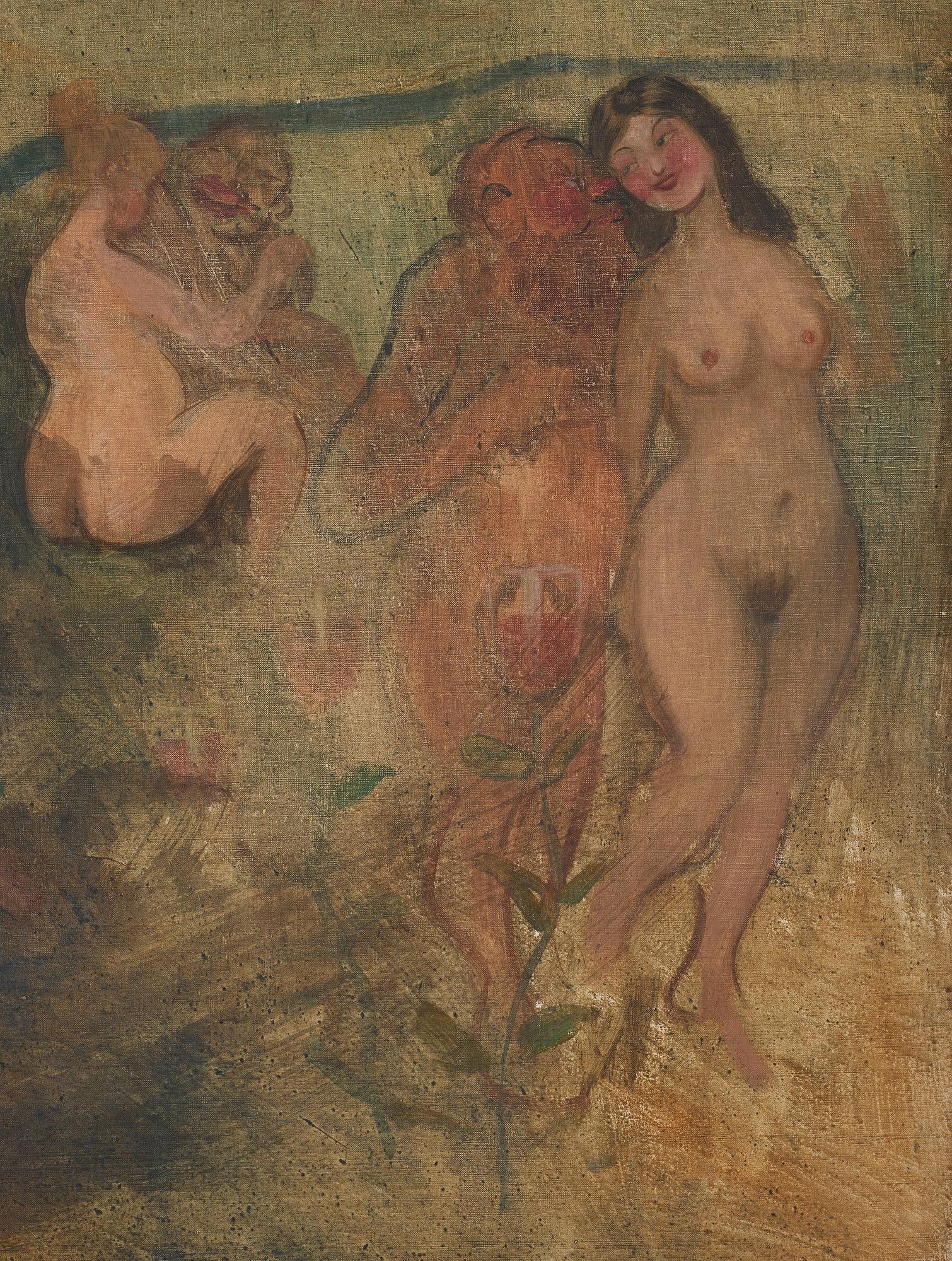 Ivar Arosenius, ”Paradisets lustgård” (The Garden of Paradise).