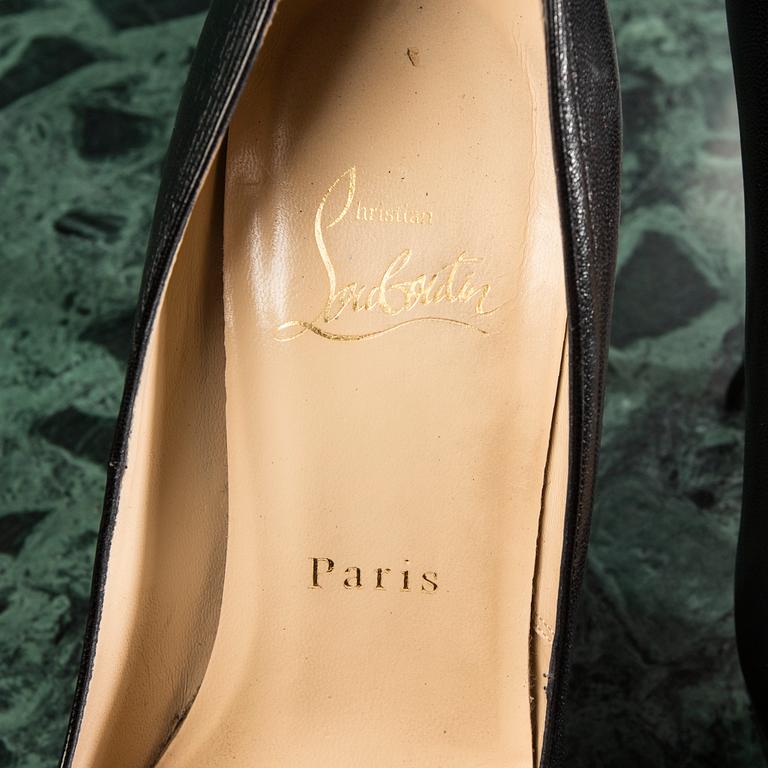 PUMPS, "Bianca 140", CHRISTIAN LOUBOUTIN,  storlek 36,5..