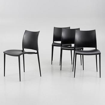Pocci & Dondoli, chairs, 4 pcs, "Sand", Desalto.