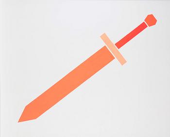 Andrew Gbur, gouache on canvas.