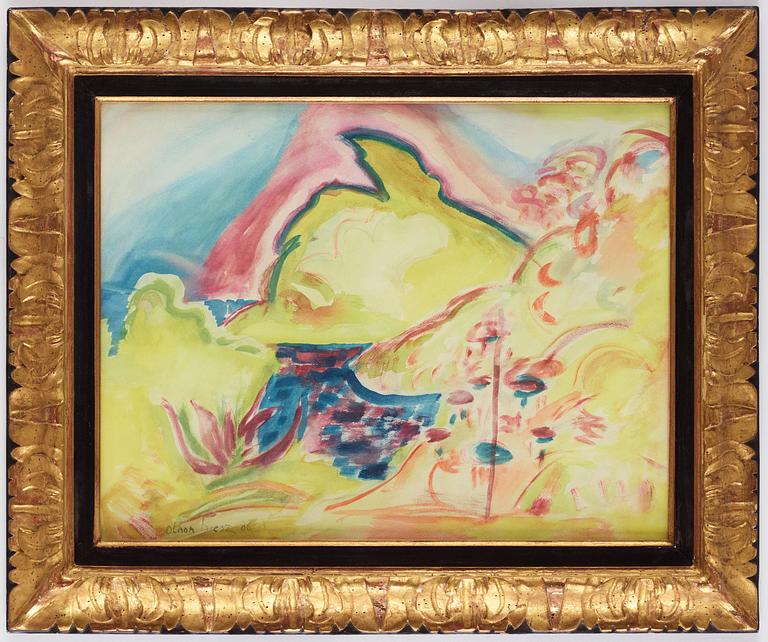 Emile Othon Friesz, Sydländskt landskap.