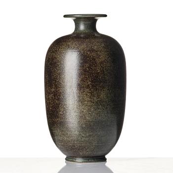 Erich & Ingrid Triller, a stoneware vase, Tobo, Sweden.