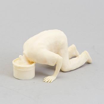 FREDRIK WRETMAN, scultpure, plastic, signed and dated -10 and nubbered, 38/80.