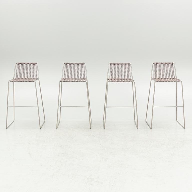 Bar stools, 4 pcs, Missoni, 21st century.