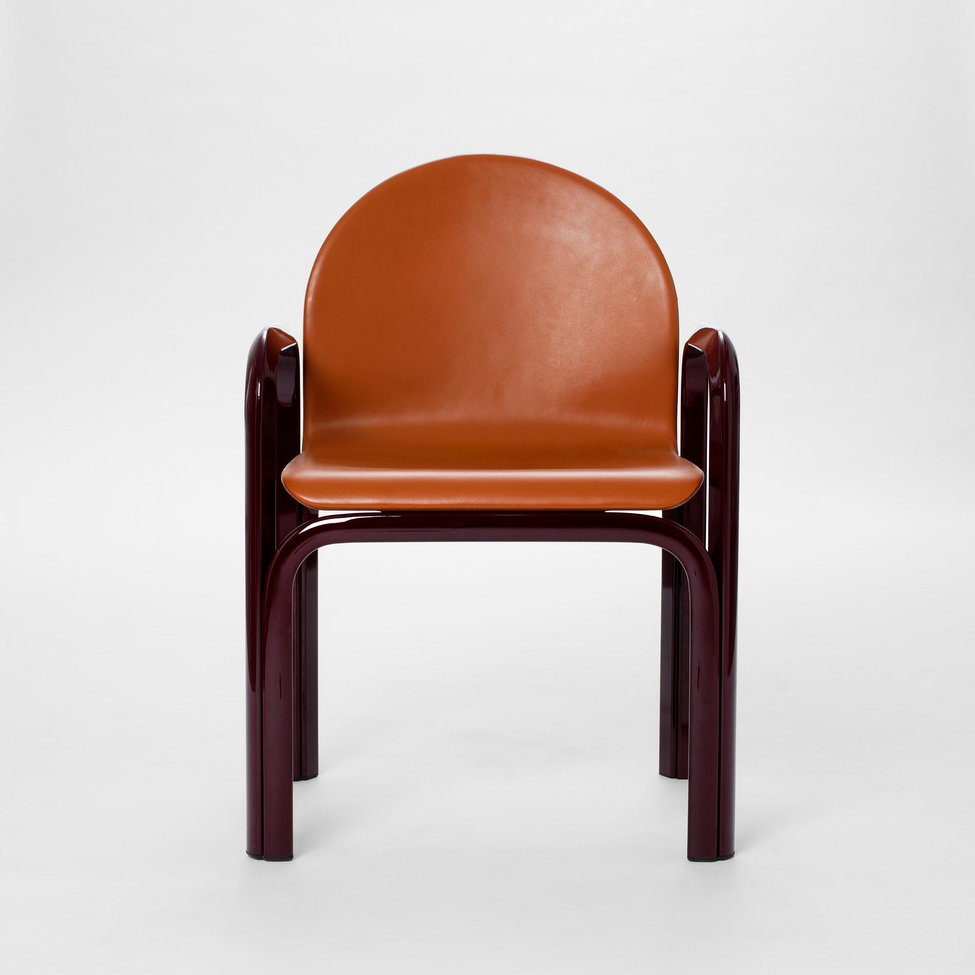 KARMSTOLAR, ett par, No 54, Gae Aulenti, Knoll International, 1975.