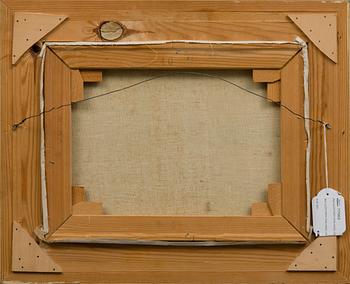 INA SJÖSTRÖM, olja på duk, signerad.