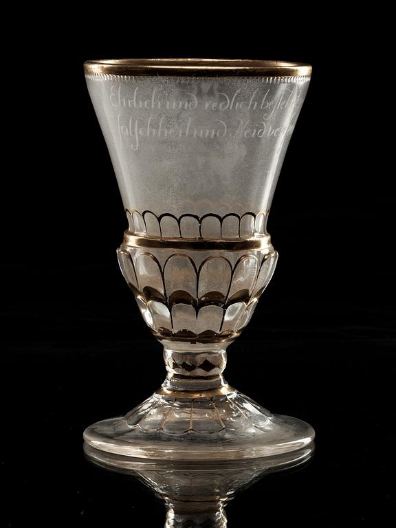 POKALGLAS. 1700-tal.