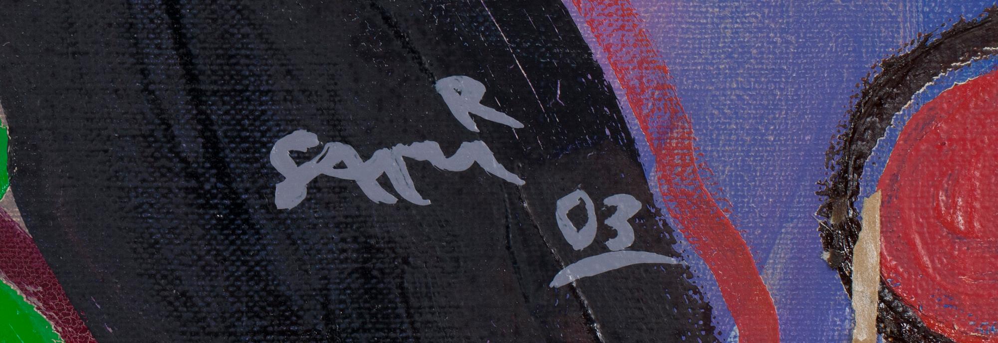 SAMI RINNE, olja på duk, sign. dat. -03.