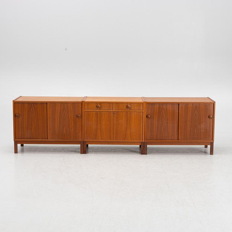 Skåp, 3 st,  1960-tal.