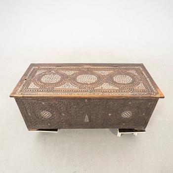 Chest probably North Africa around 1900.