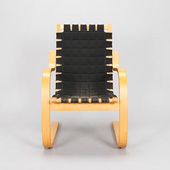 Alvar Aalto, a 1980s '406' armchair, Artek.