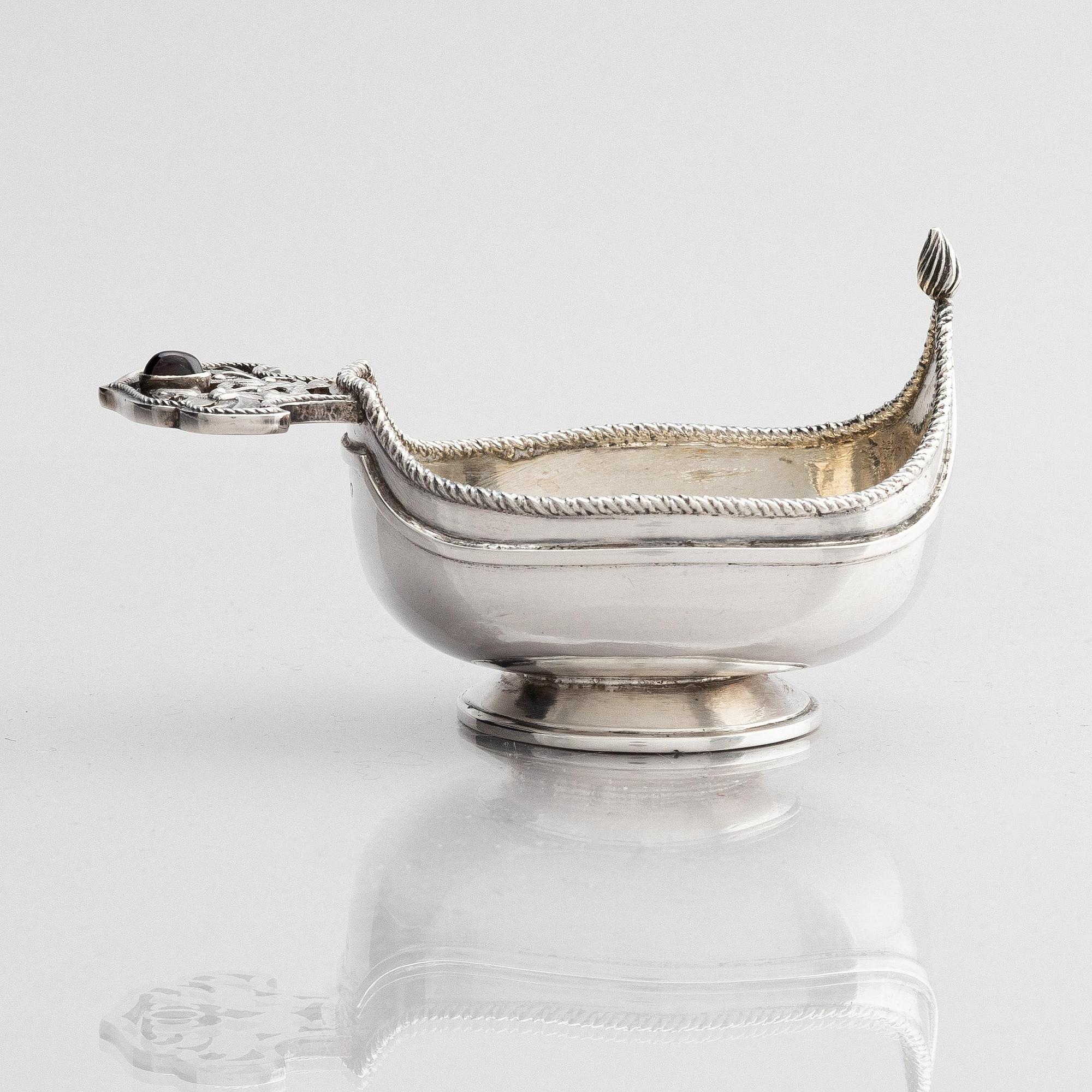 Kåsa, silver, oidentifierad mästare, Lettland ca 1920-1939.