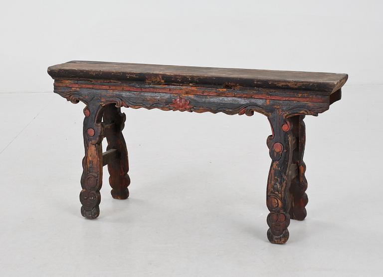 BÄNK/PALL, Kina, 1800/1900.