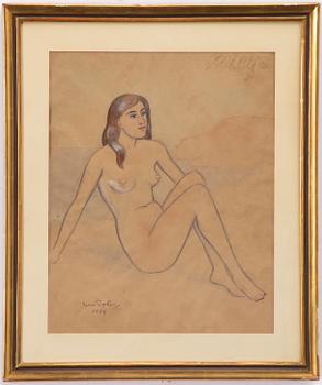 Einar Jolin, Study of a model.