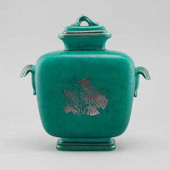 An "Argenta" urn by Wilhelm Kåge for Gustavsberg from the second quarter of the 20th century.