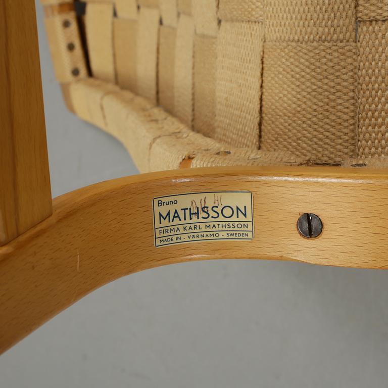 FÅTÖLJ, "Arbetsstol no 41", Bruno Mathsson, Firma Karl Mathsson, Värnamo 1941.