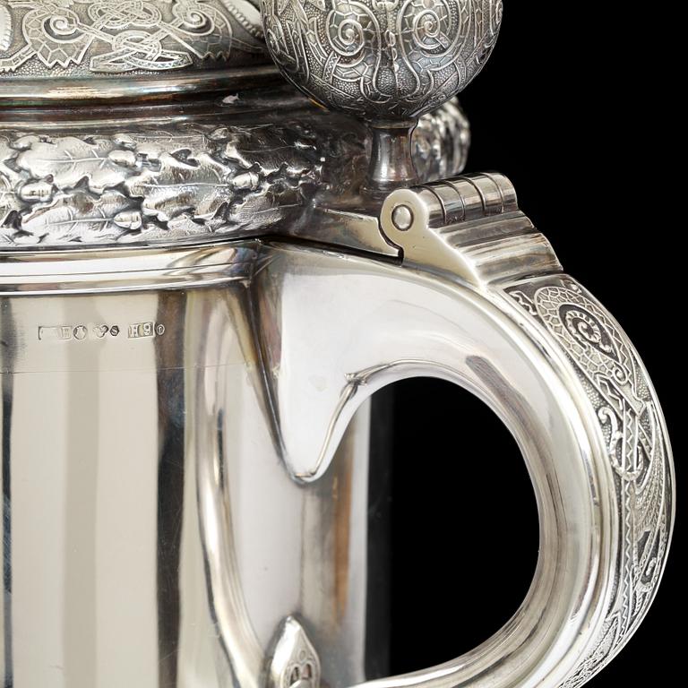 STOP, silver, G.A.B Stockholm 1958. C:a 820 g.