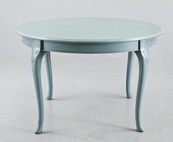 MATSALSGRUPP, 7 delar,  Rokokostil, K A Roos möbler och Inredningar AB, Kulla Gunnarstorp.  Sekelskifte 1900/2000.