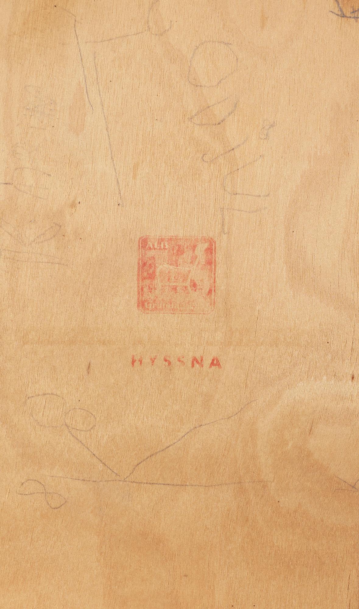 PINNSTOLAR, 3 st, Albin Johansson & Söner, Hyssna, 1950/1960-tal.