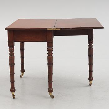 Card table, 19th century.